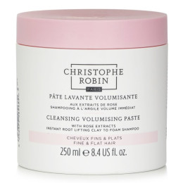 Christophe Robin CLEANSING VOLUMISING PASTE WITH ROSE EXTRACTS 玫瑰豐盈淨化髮泥 粘土轉泡沫質地的洗髮露 稀疏扁平髮質 250ML